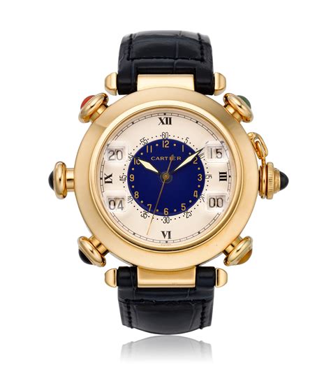 cartier pasha golf|pasha de cartier leather watch.